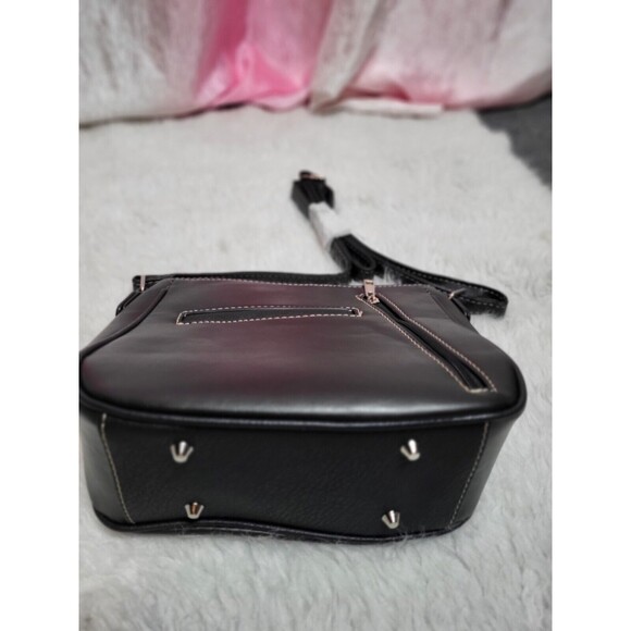 Dragonfly Colorful Embroidered Handbag Chrystal Conceal Carry Purse - Picture 7 of 8